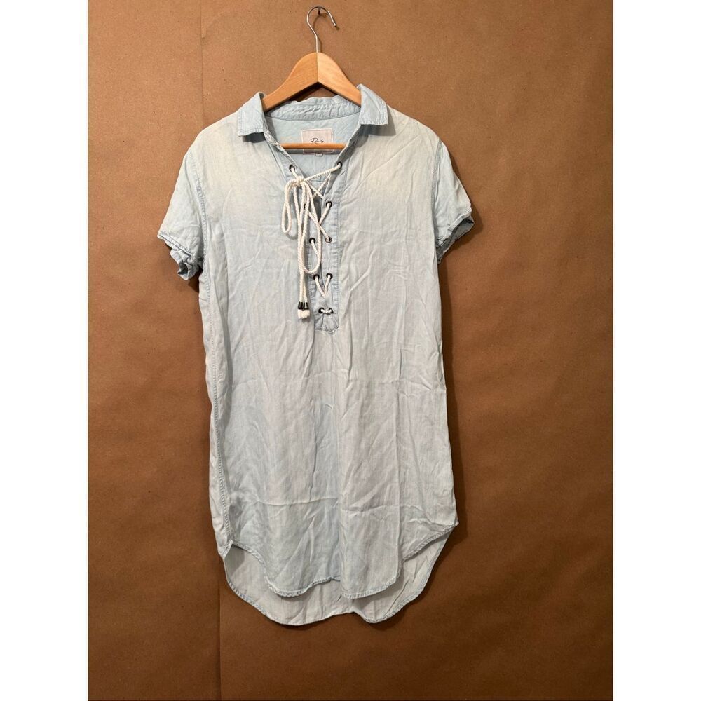 Rails Denim Tie Front Dress‎ MSRP: $198